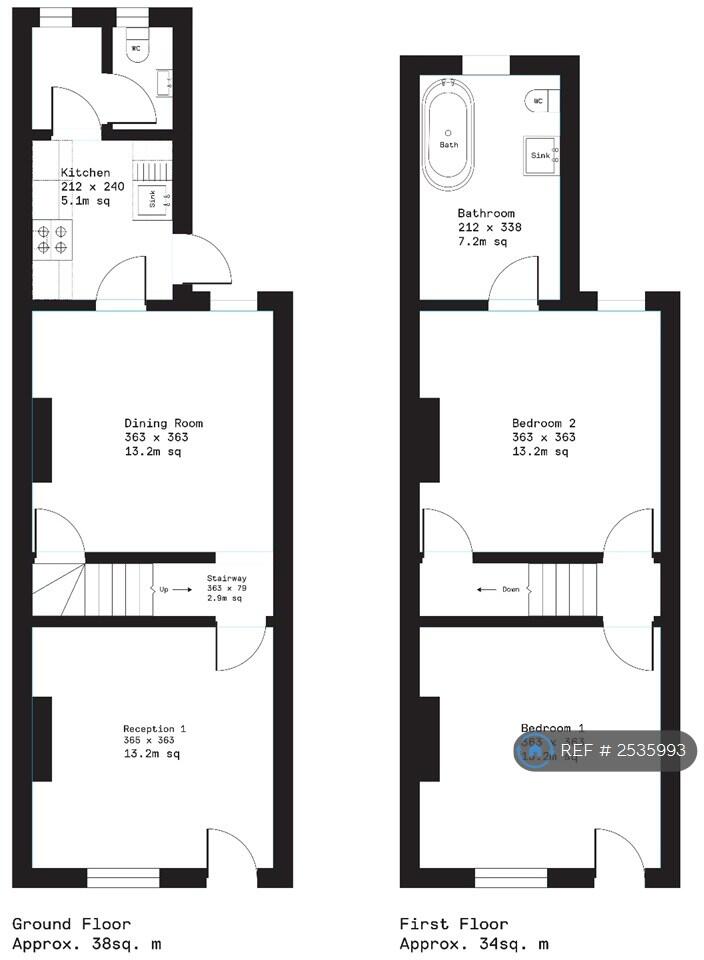 Alston Road, Barnet, EN5 floorplan