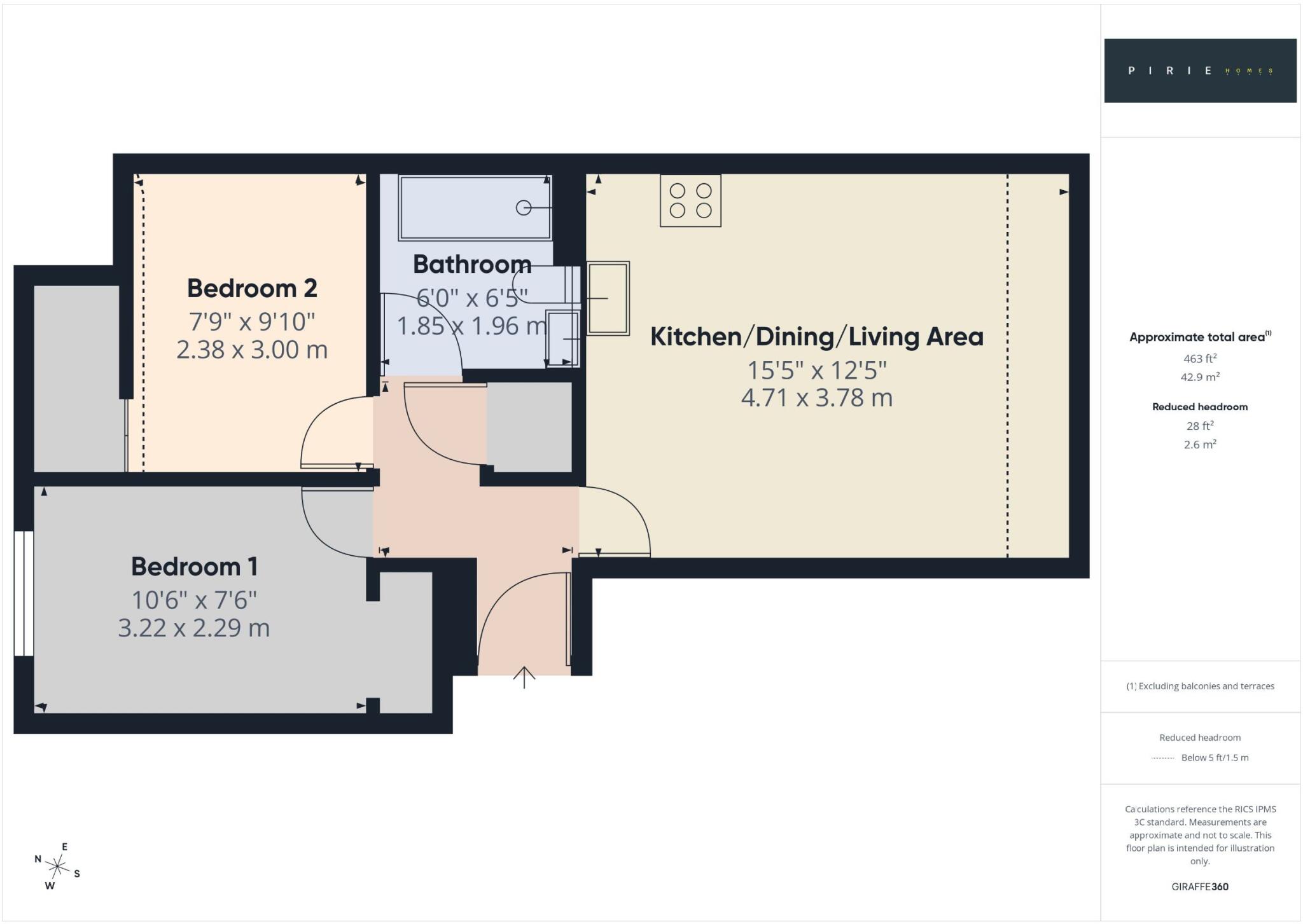 River Terrace, St. Neots floorplan