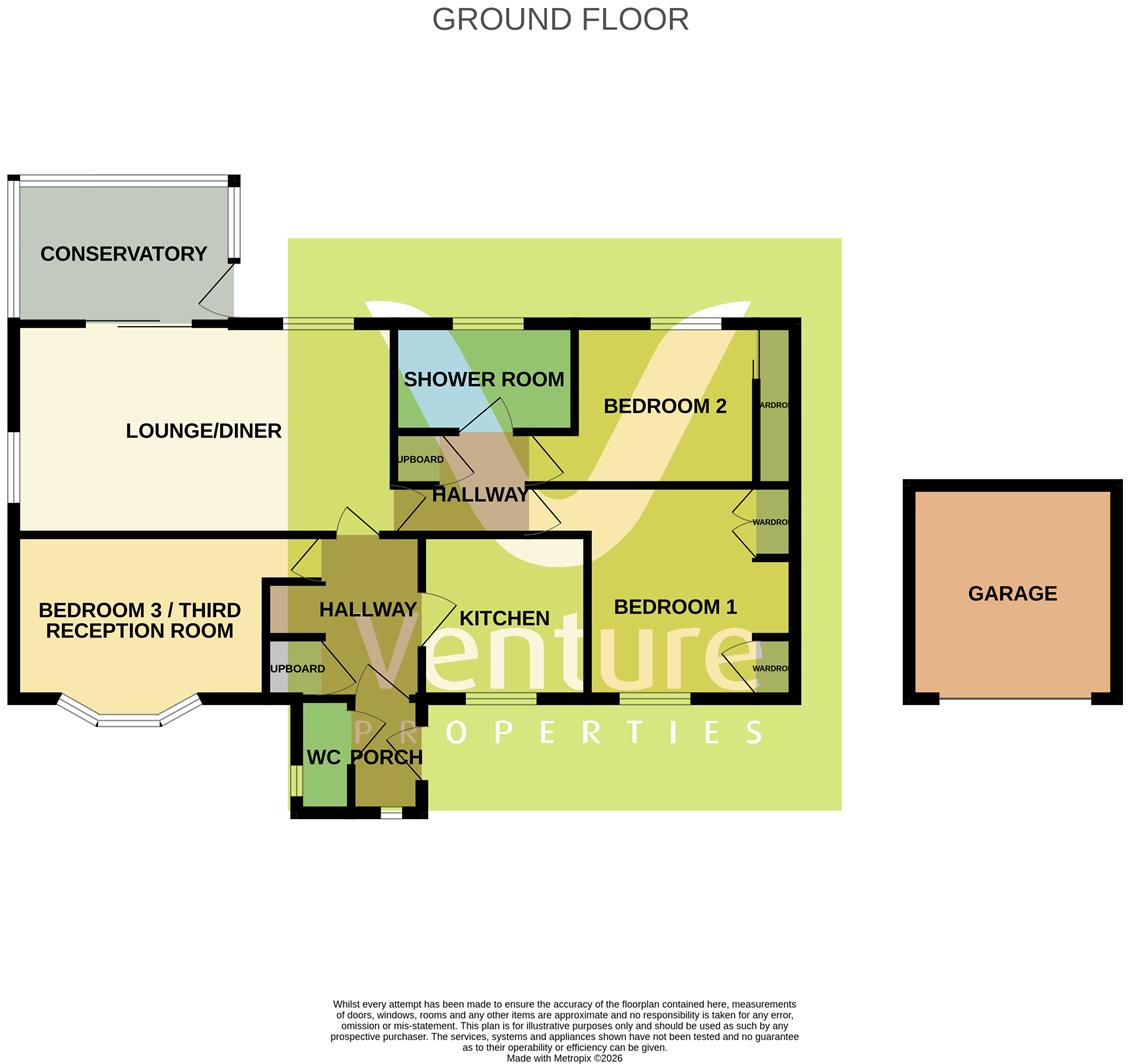 Sheridan Drive, Crook floorplan
