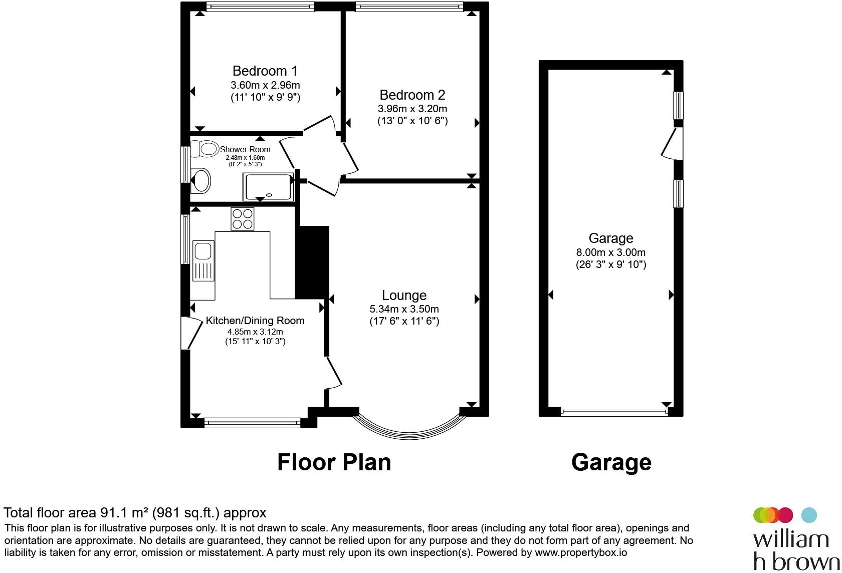 Rufford Rise, Goldthorpe, Rotherham floorplan