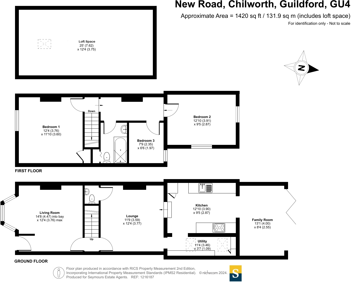 New Road, Chilworth, Guildford, Surrey, GU4 floorplan