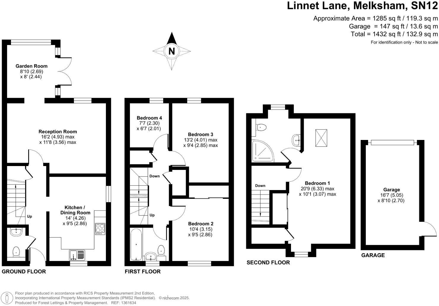 Linnet Lane, Melksham floorplan