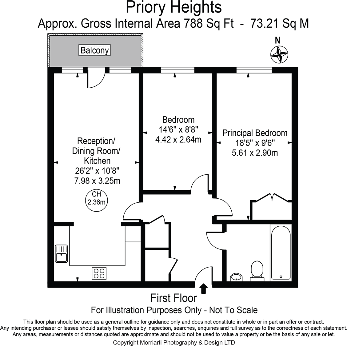 Buckingham Avenue, Slough floorplan
