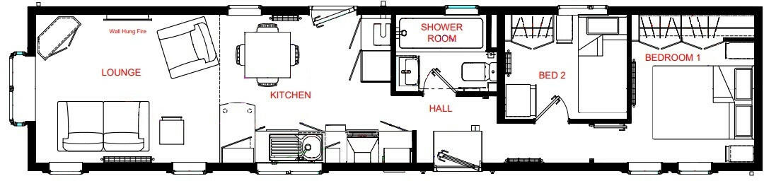 Camborne, Cornwall, TR14 floorplan
