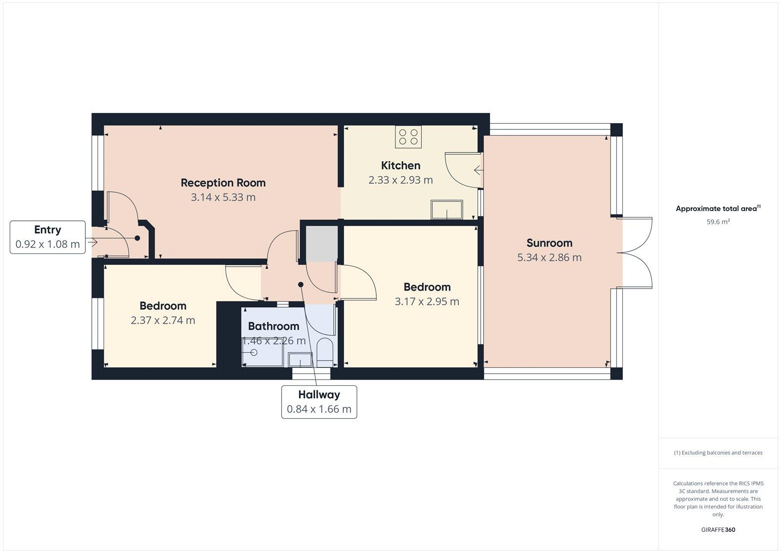 Badgers Rise, Bristol, BS20 floorplan