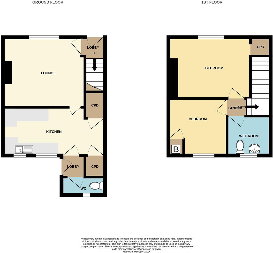 Dobell Road, St. Austell floorplan