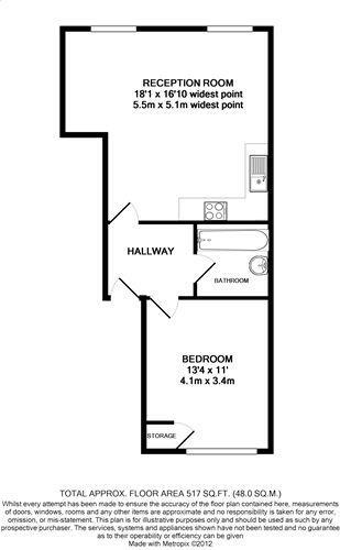 Denmark Hill, , London, SE5 8RZ floorplan