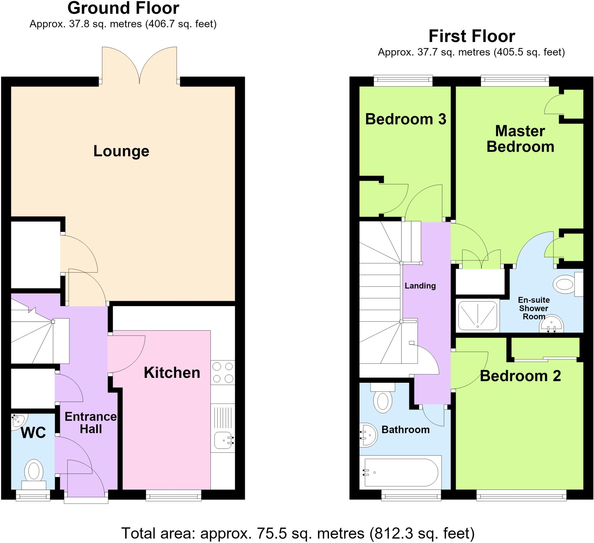 Kingdom Close, Thurcroft, Rotherham, South Yorkshire, S66 floorplan