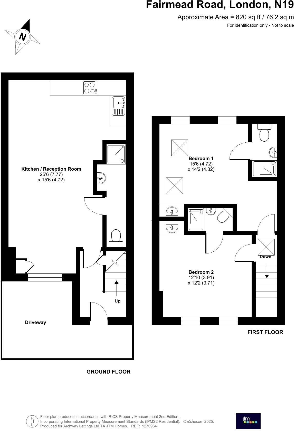 Fairmead Road, N19 floorplan