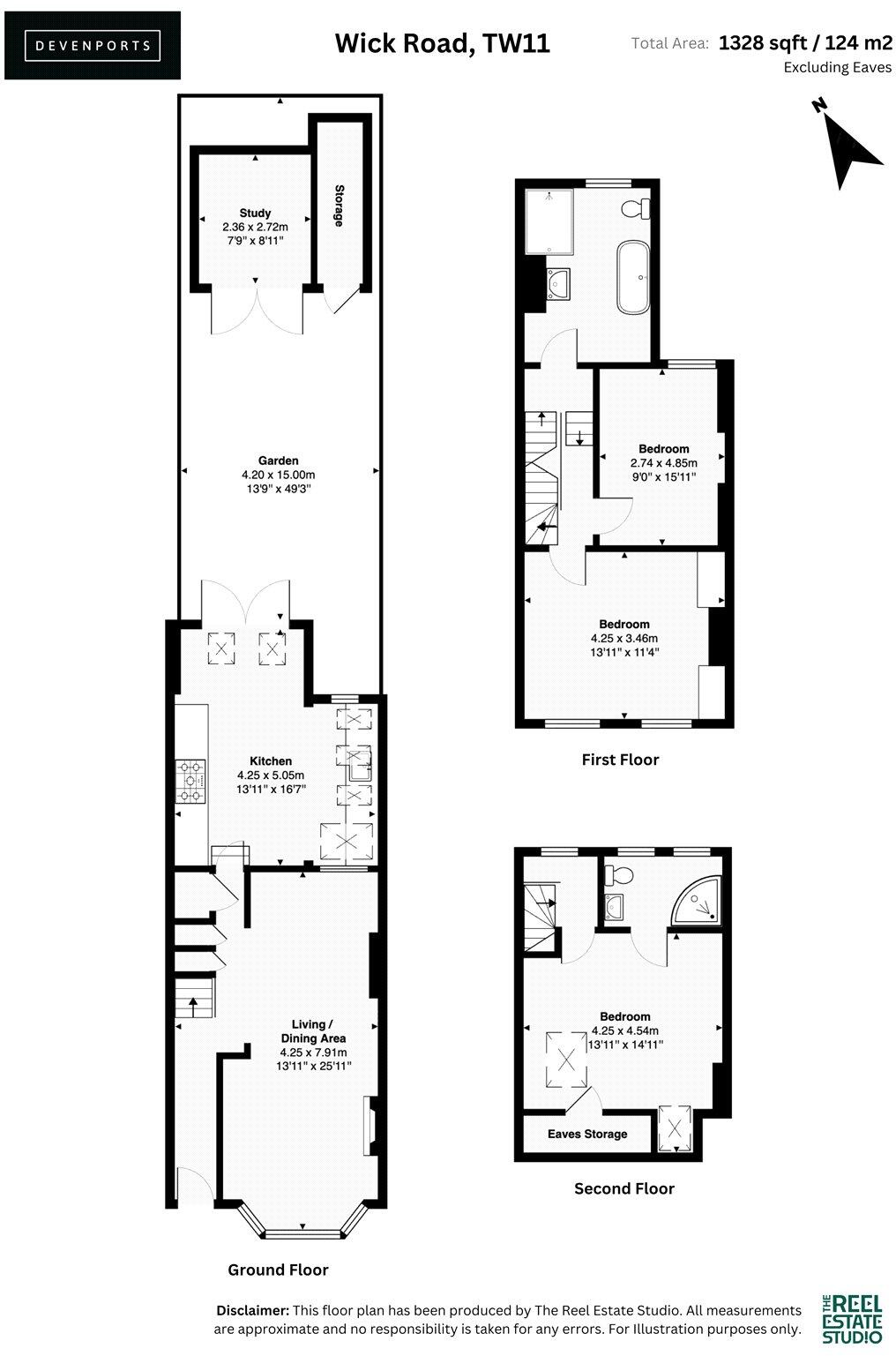 Wick Road, Teddington, TW11 floorplan
