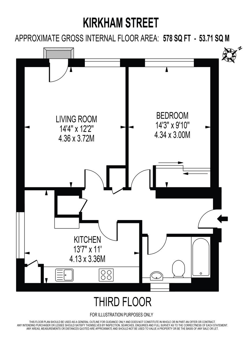 Kirkham Street, Plumstead floorplan