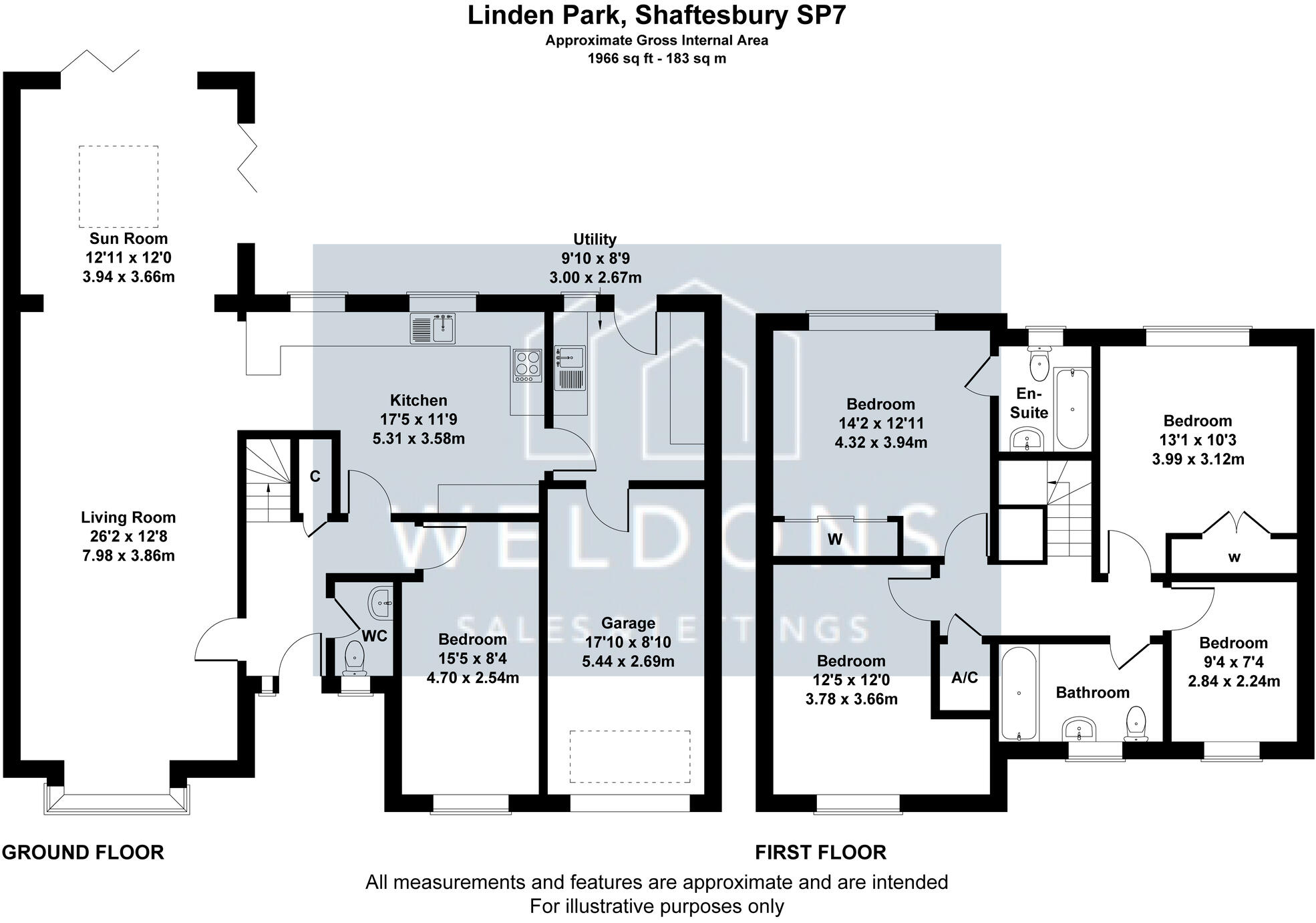 Linden Park, Shaftesbury floorplan
