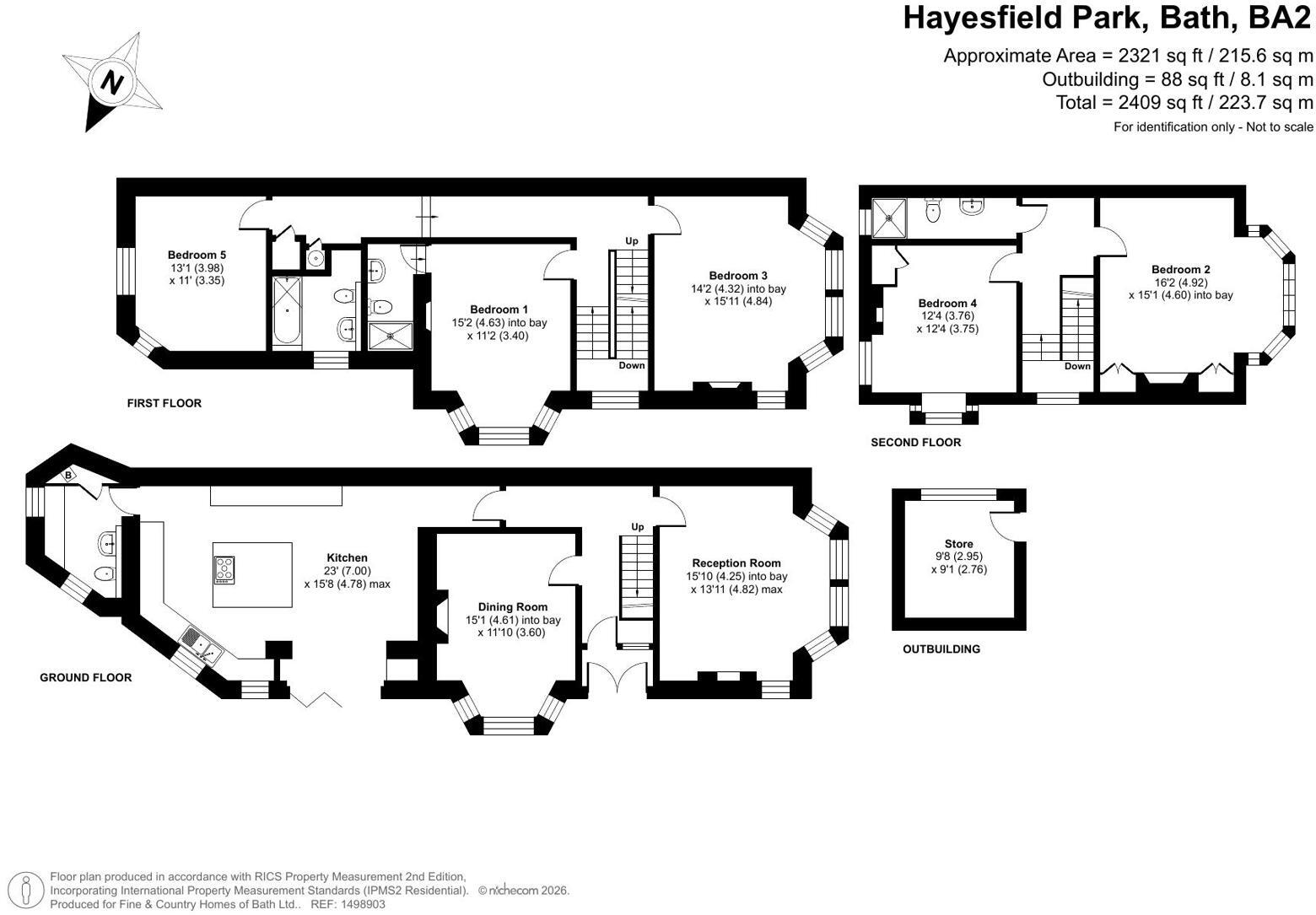 Hayesfield Park, Bath, BA2 floorplan
