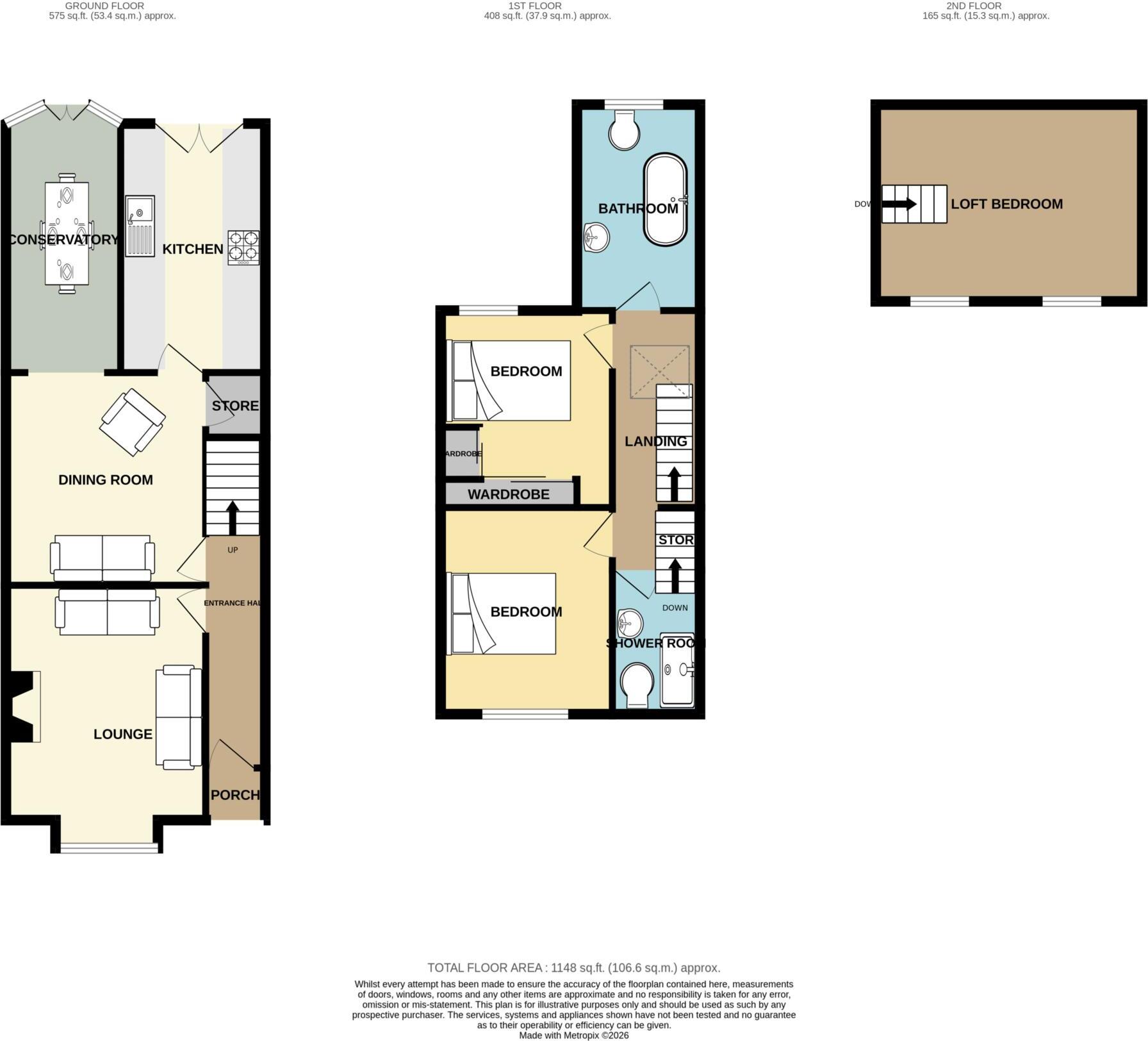 Eastham Village Road, Eastham floorplan