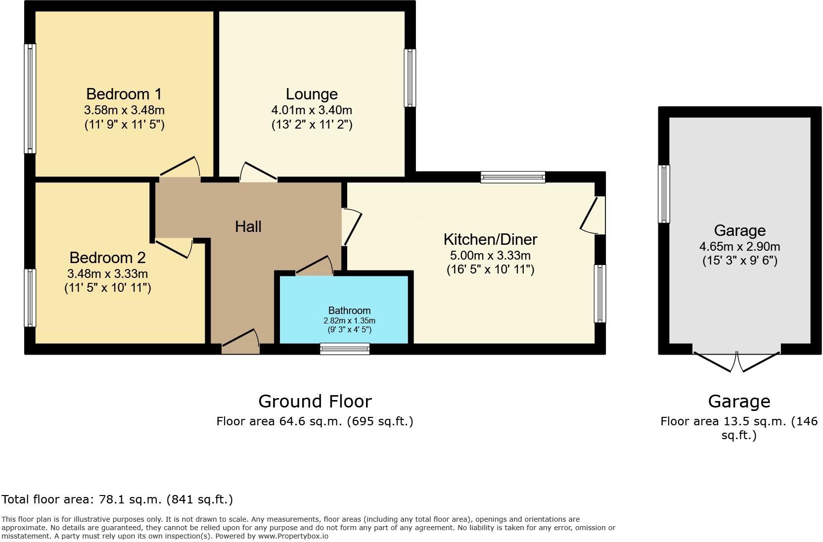 Mostyn Avenue, Syston, Leicestershire,LE7 floorplan