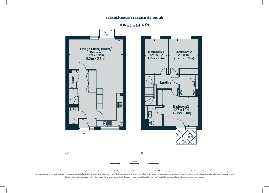 Channels,
Chelmsford,
CM3 3HA floorplan