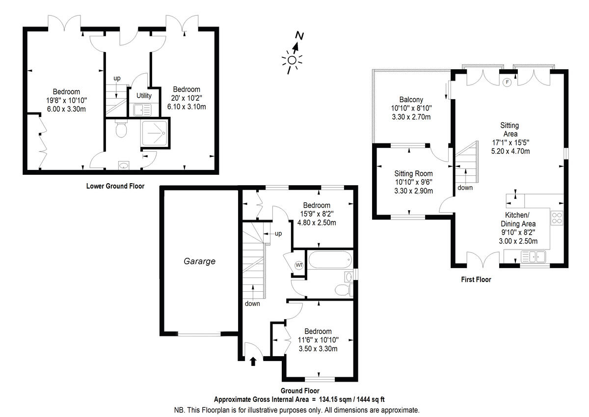 Little Batten Road, Totnes, TQ9 floorplan