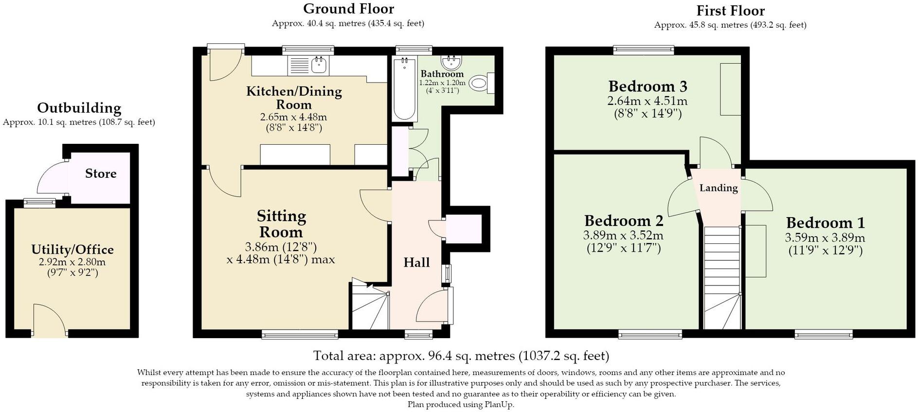 The Street, Helhoughton floorplan