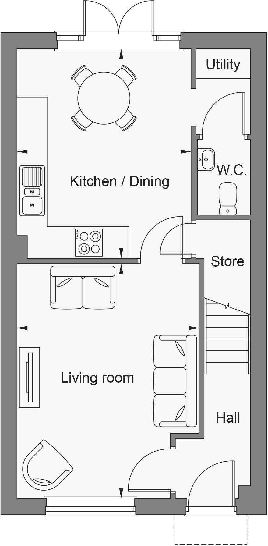 Crowborough, 
East Sussex, 
TN6 3RA floorplan