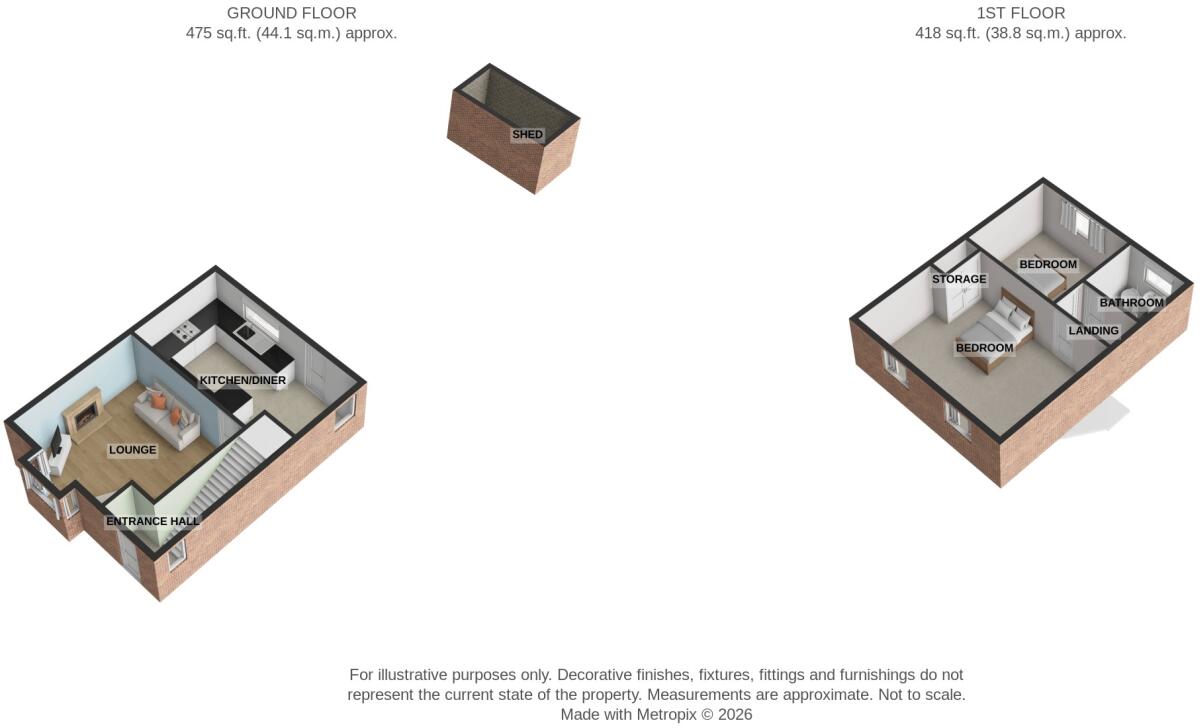 6 Bramble Close, Long Eaton, Nottingham floorplan