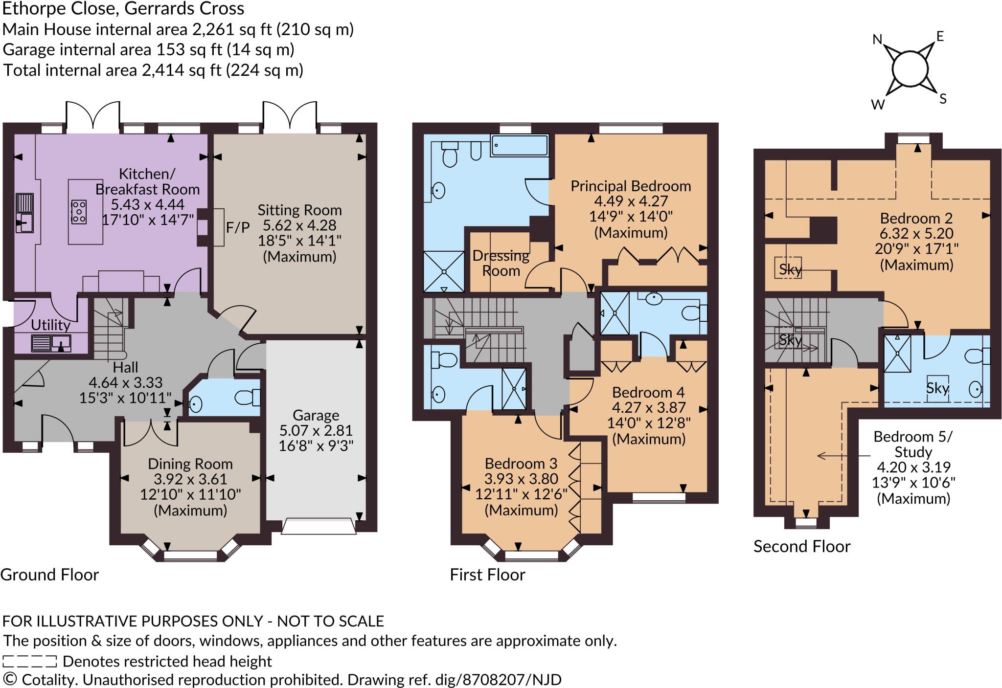 Ethorpe Close, Gerrards Cross, Buckinghamshire floorplan