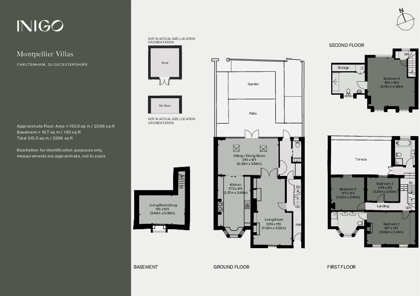 Cheltenham, Gloucestershire floorplan