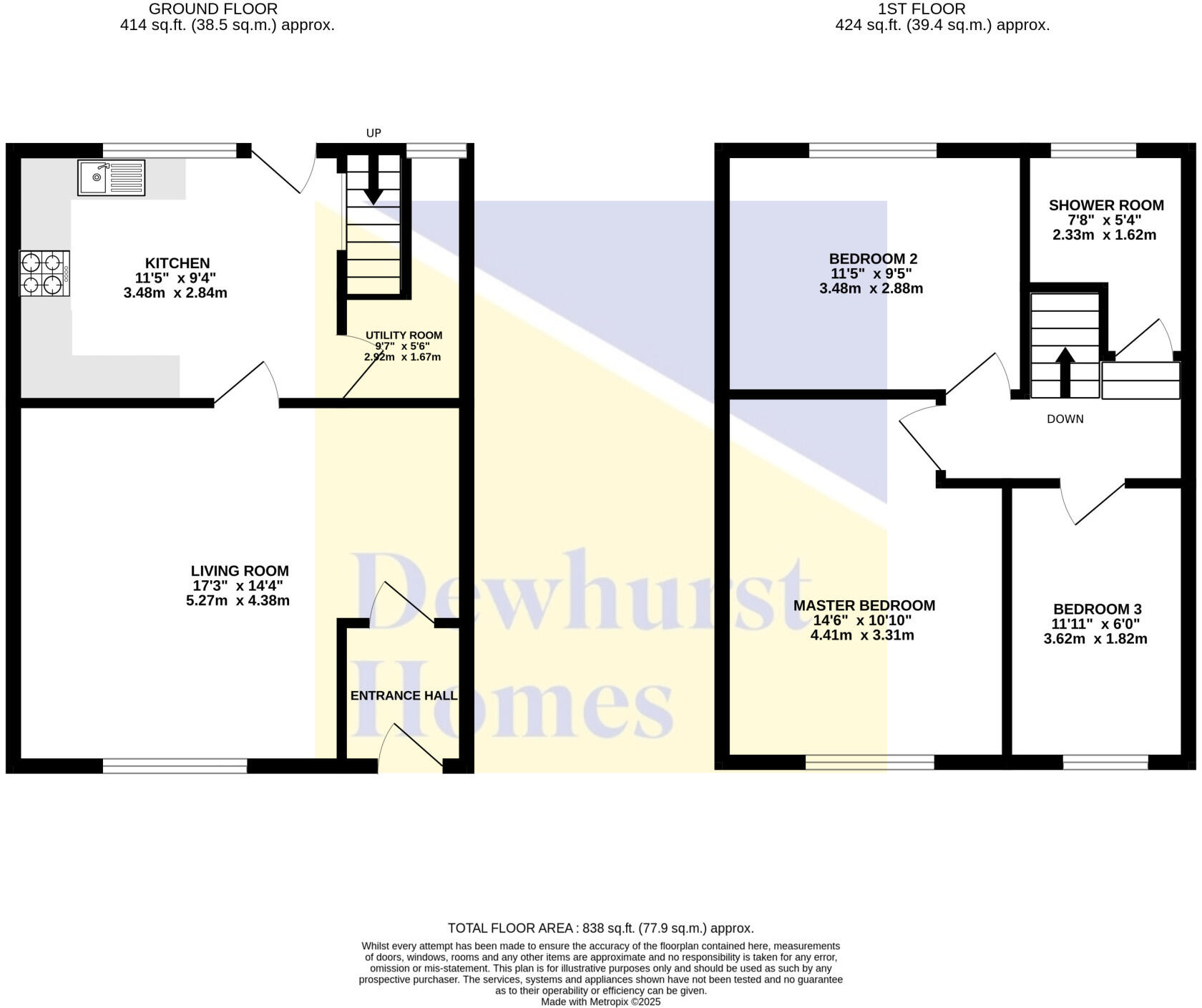 Dodgson Road, Lancashire, PR1 floorplan