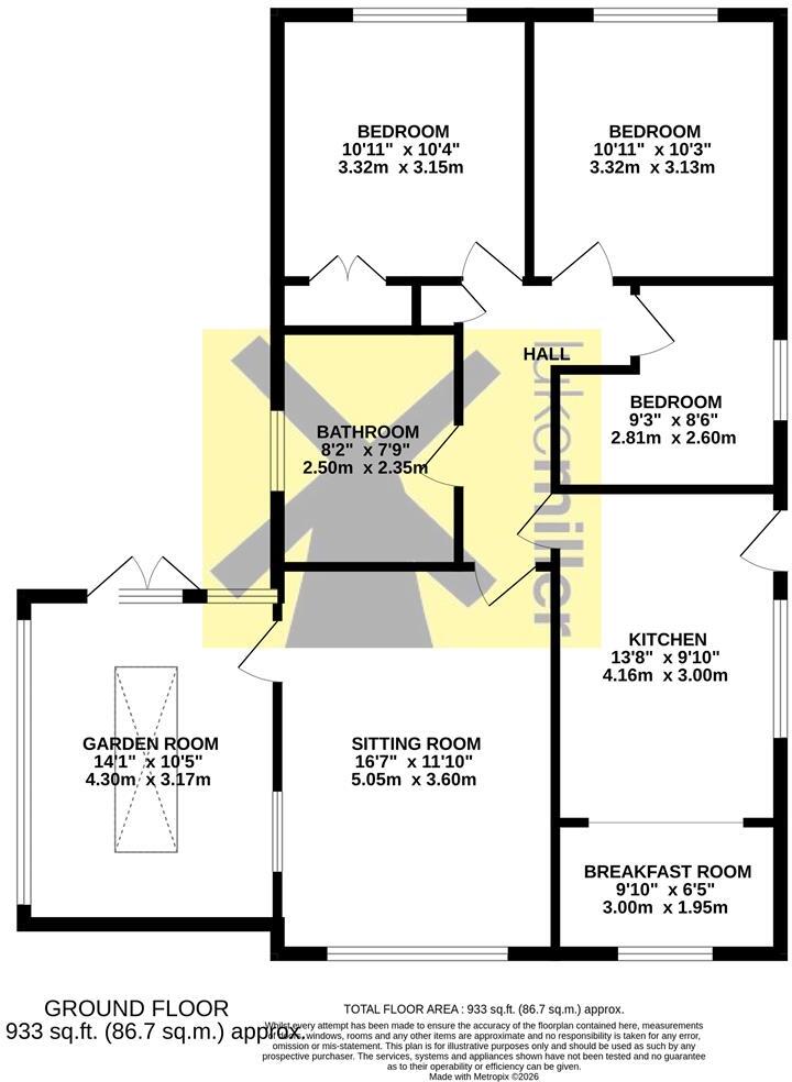 St. Marys Walk, Thirsk floorplan