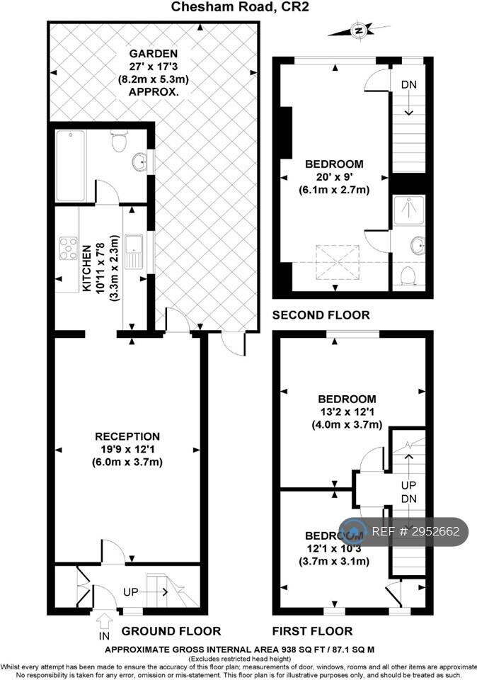 Chelsham Road, South Croydon, CR2 floorplan