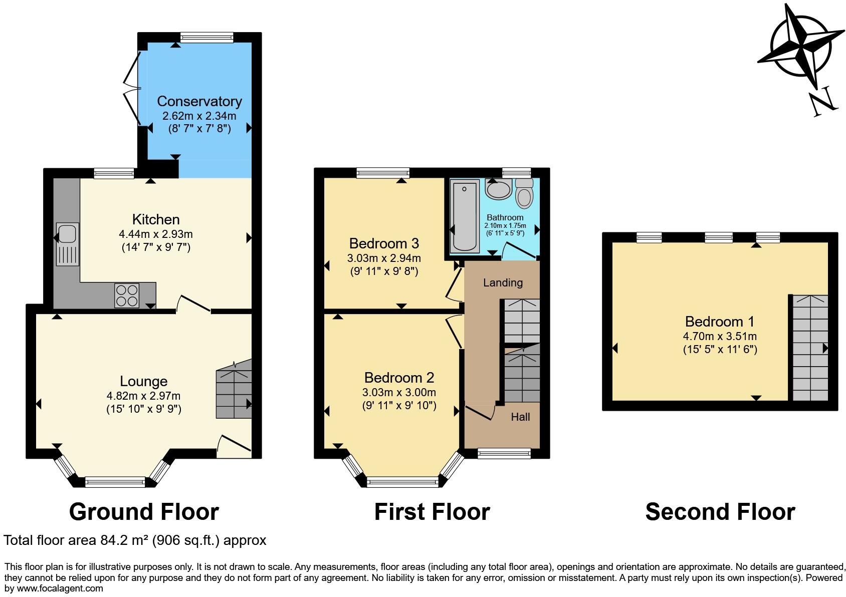 Barncoose Terrace, Redruth, TR15 floorplan