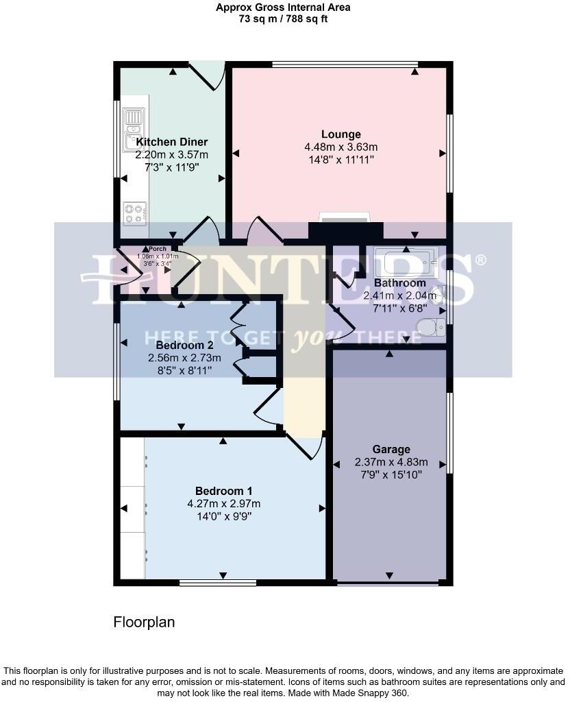 Brailsford Road, Wigston floorplan
