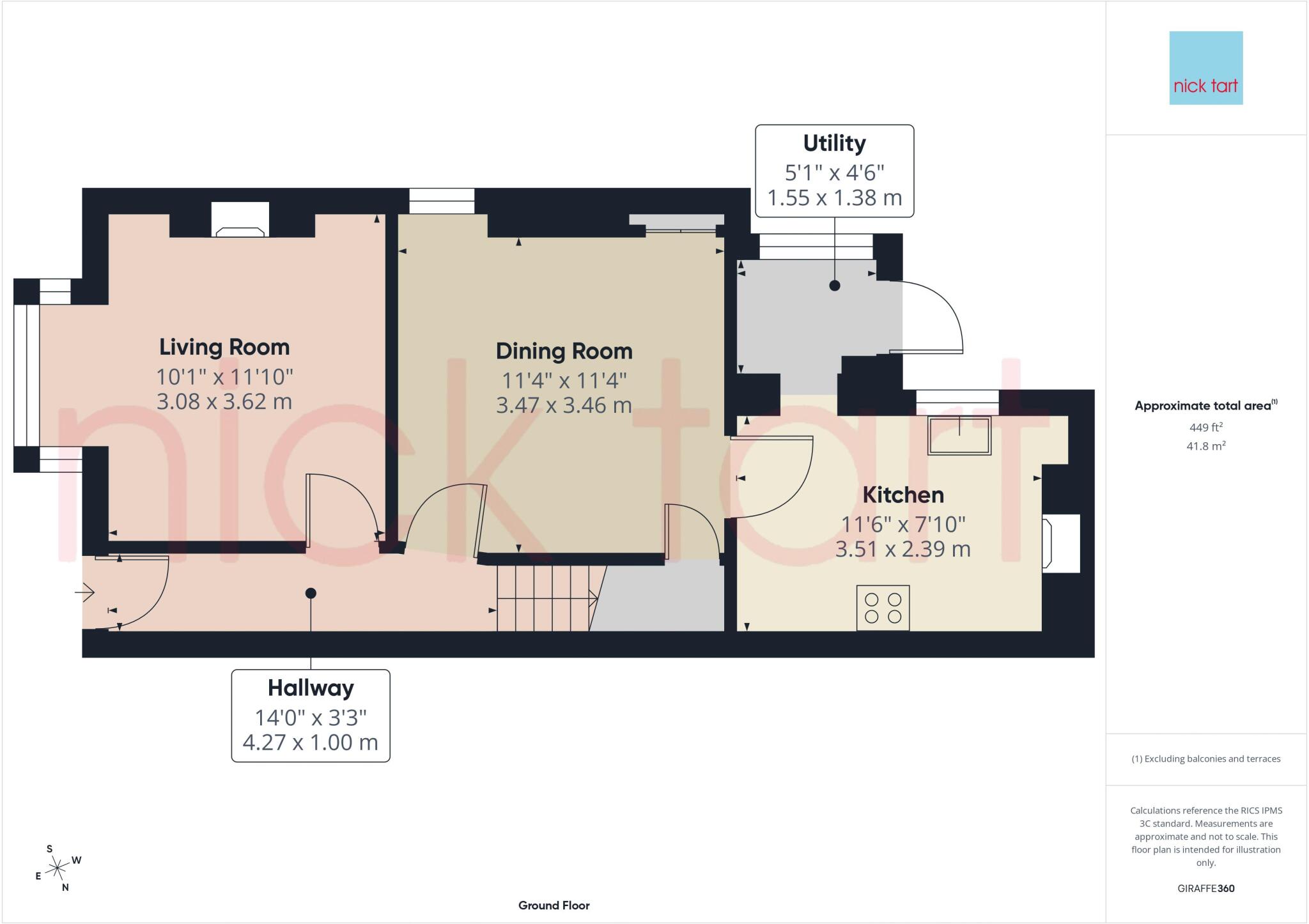 Ashley Road, St. Georges, Telford, TF2 9LF floorplan