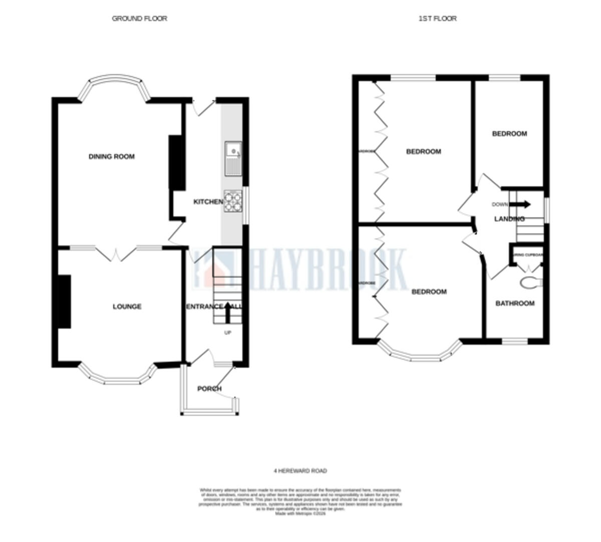 Hereward Road, Sheffield Lane Top floorplan
