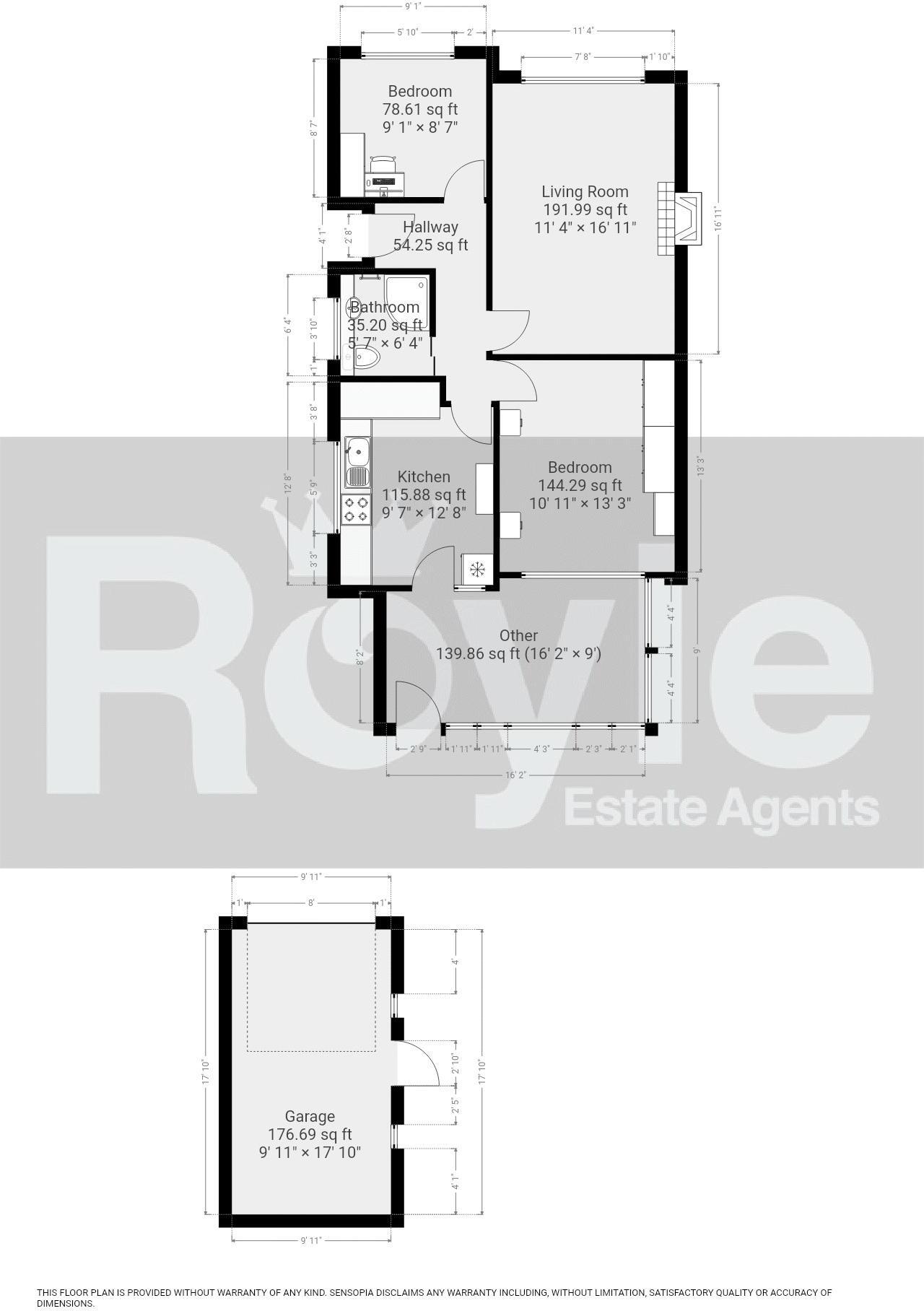 No. 66, Northumberland Avenue, Thornton-Cleveleys, Lancs FY5 2LH  floorplan