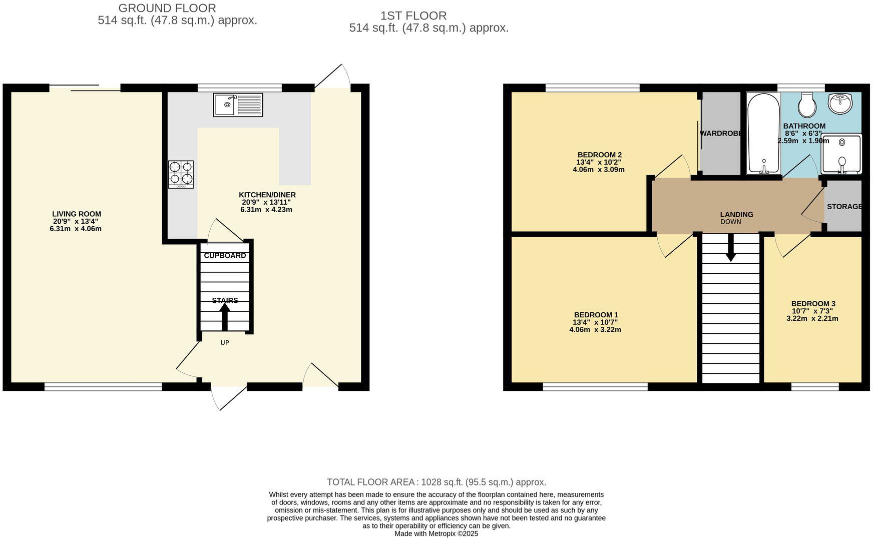 Wensley Road, Reading, RG1 floorplan