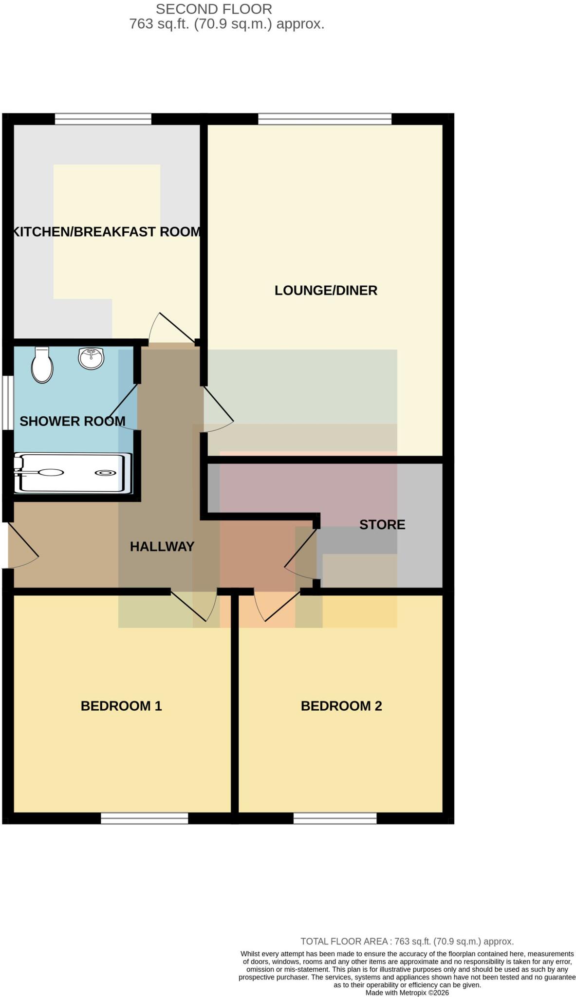 Harlech House Heol Isaf Radyr Cardiff CF15 8AP floorplan