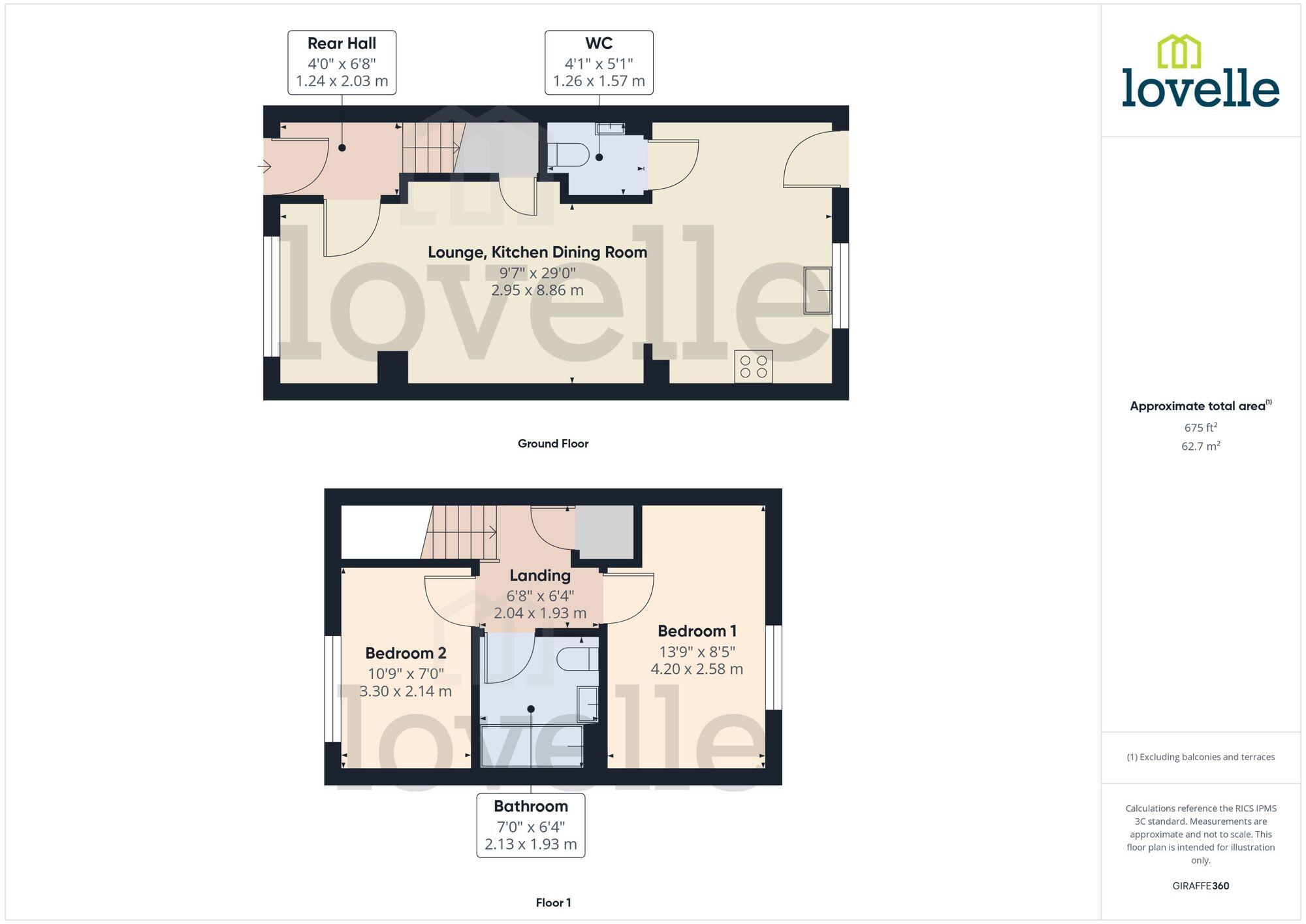 Louth Road, Wragby, LN8 floorplan