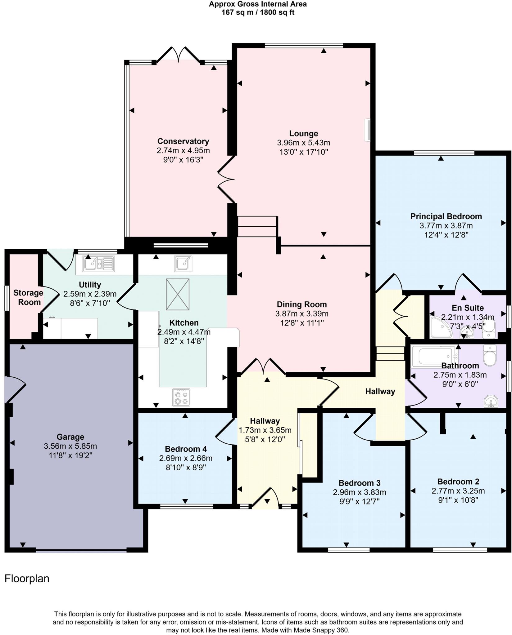 Nanstallon, Bodmin, Cornwall, PL30 floorplan