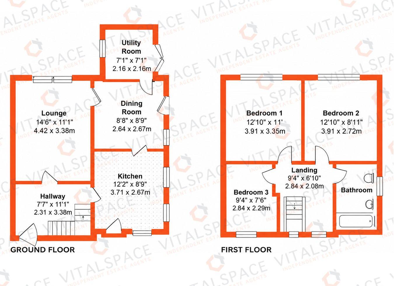 Fountains Road, Stretford, Manchester, M32 floorplan