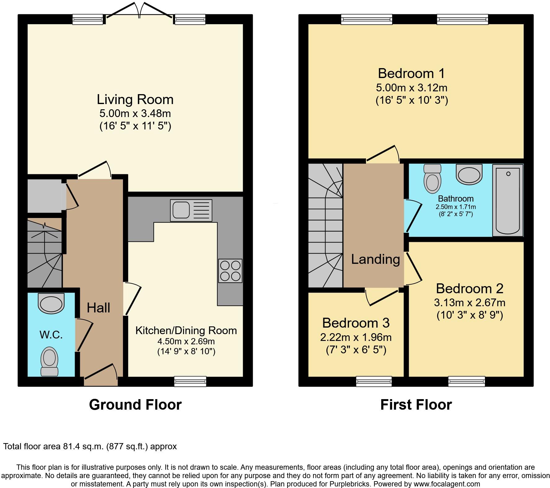 Broughton Road, Pontefract, WF8 floorplan