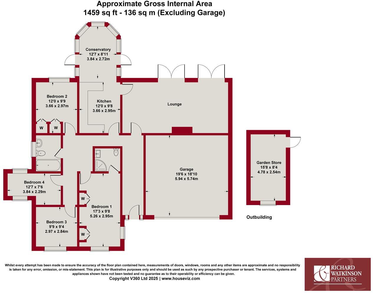 Lamcote Gardens, Radcliffe-On-Trent, Nottingham floorplan