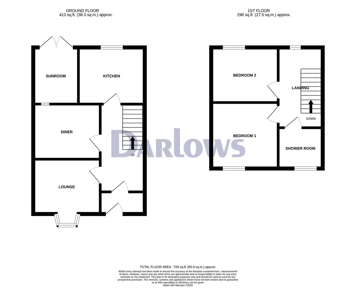Alexandra Street, Blaina floorplan
