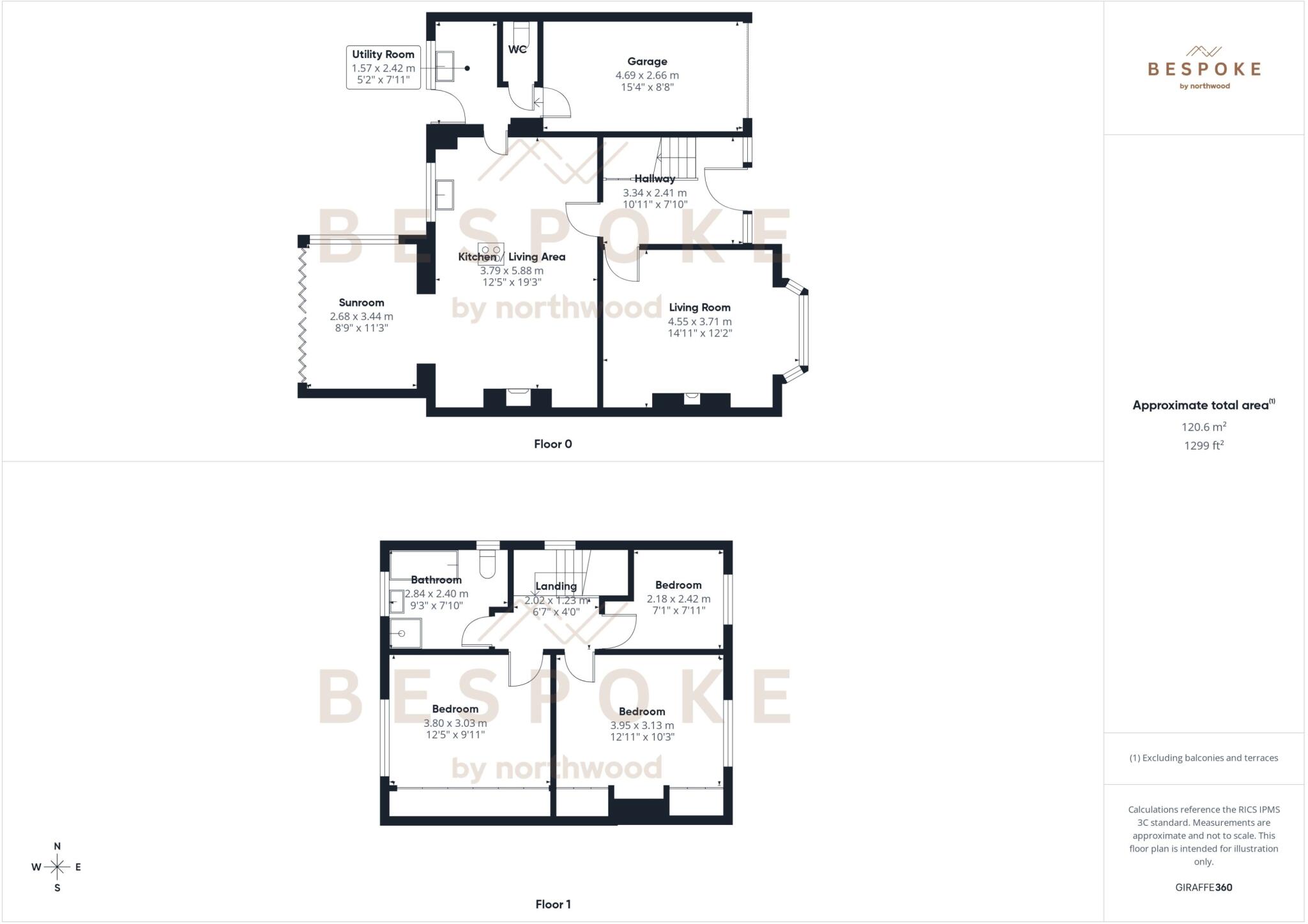 Park Lane, Sandbach, CW11 floorplan