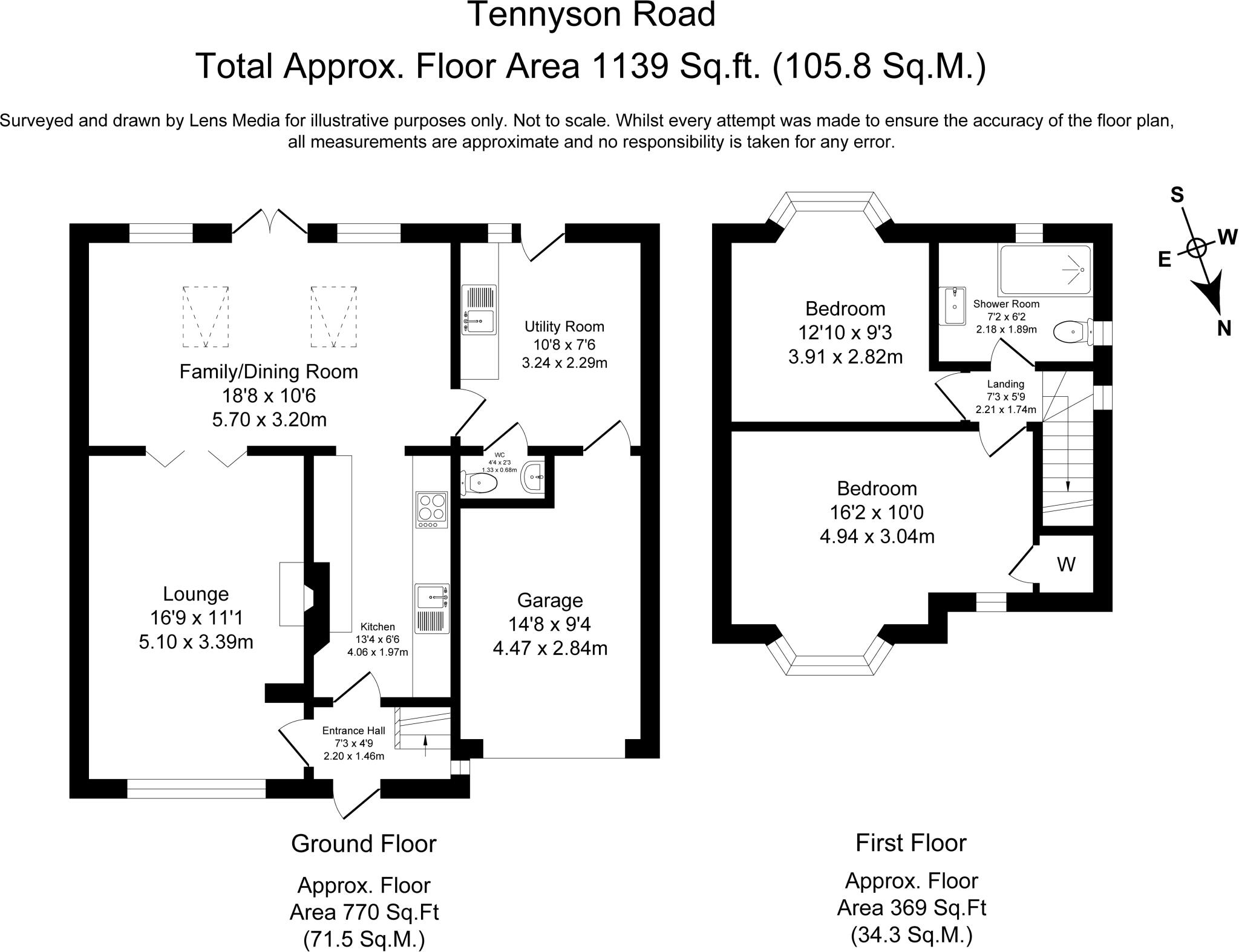 Tennyson Road, Cheadle, Stockport, SK8 floorplan