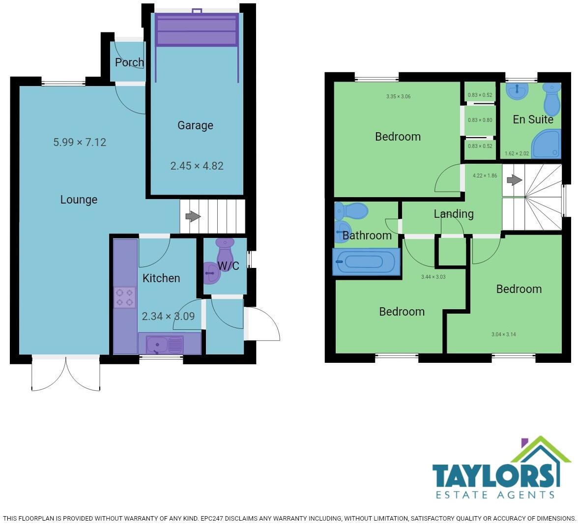 Broadwaters, Kingswood,  Hull, East Riding Of Yorkshire, HU7 floorplan