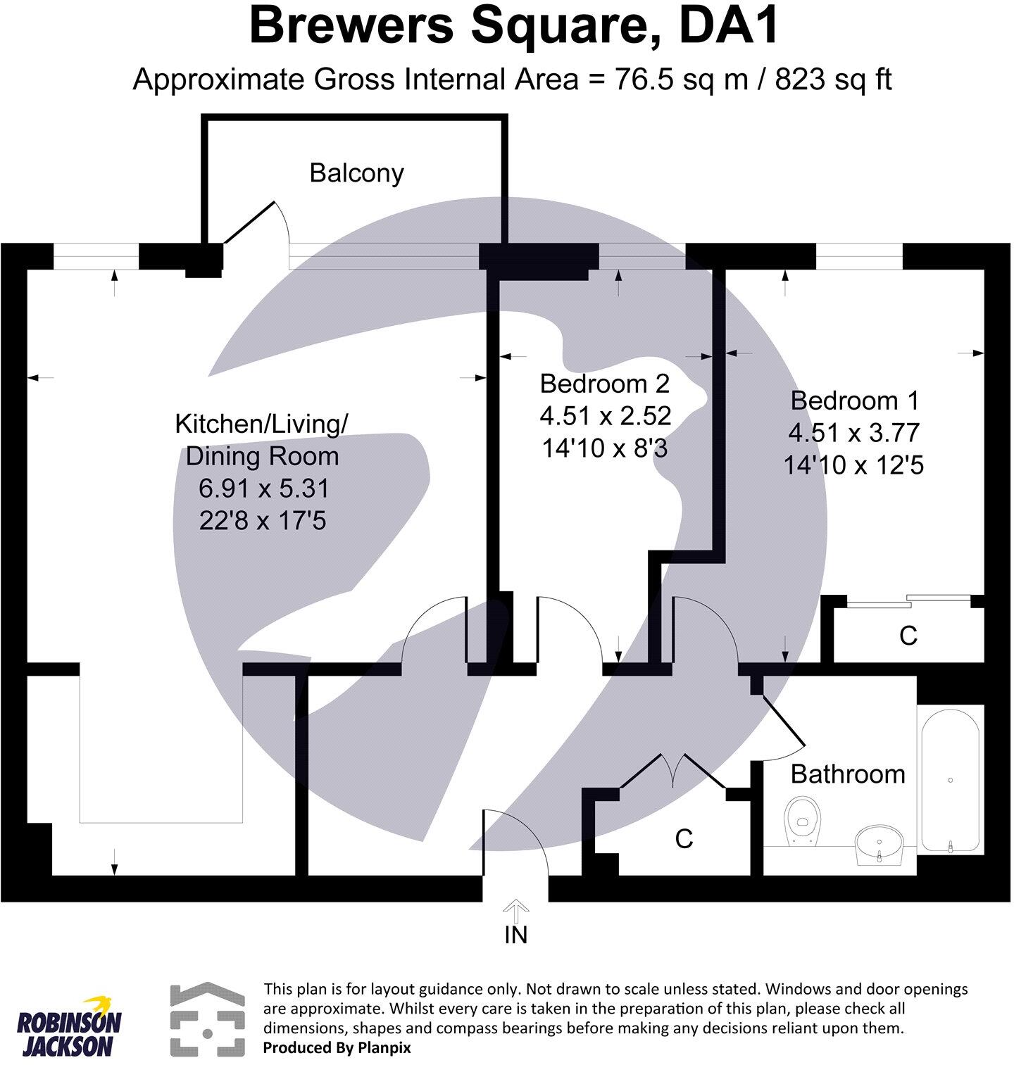 Brewers Square, Dartford, Kent, DA1 floorplan
