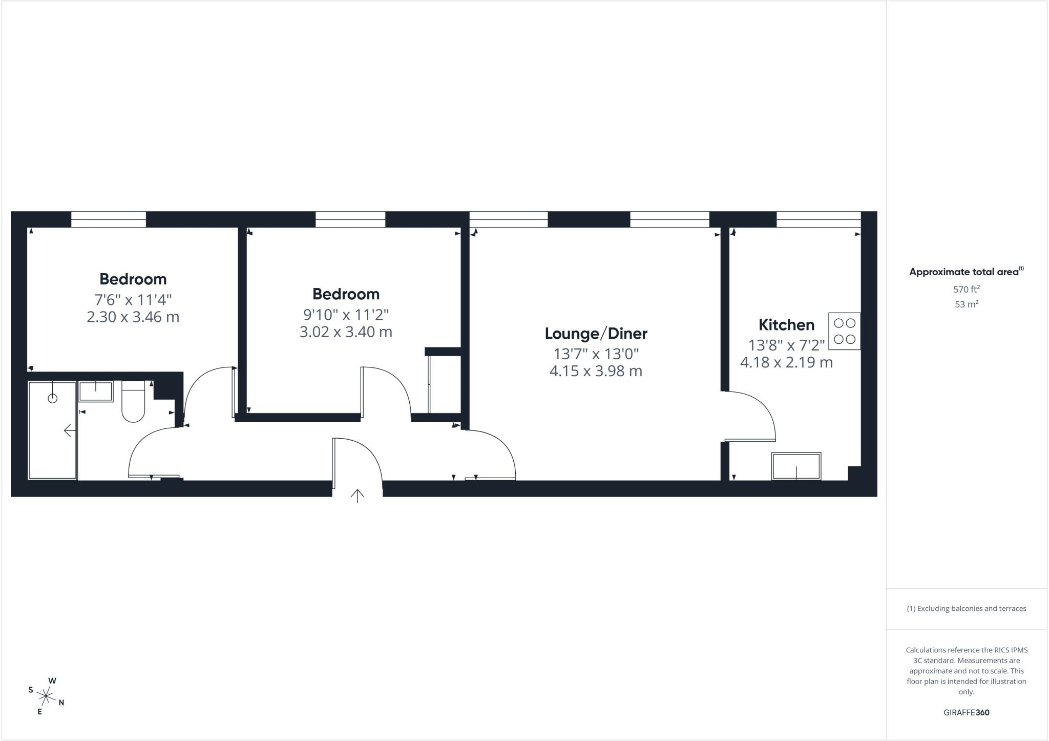 Millhams Street, Christchurch, Dorset, BH23 floorplan