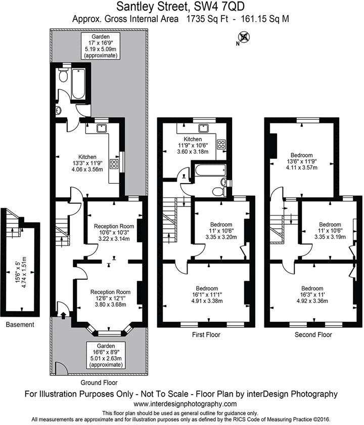Santley Street, floorplan