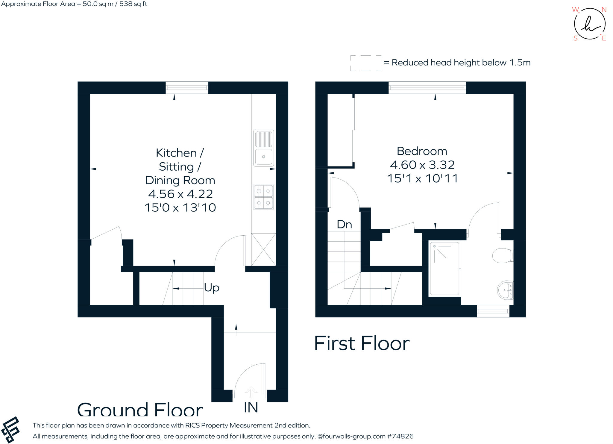 Union Street, Stratford-upon-Avon, CV37 floorplan