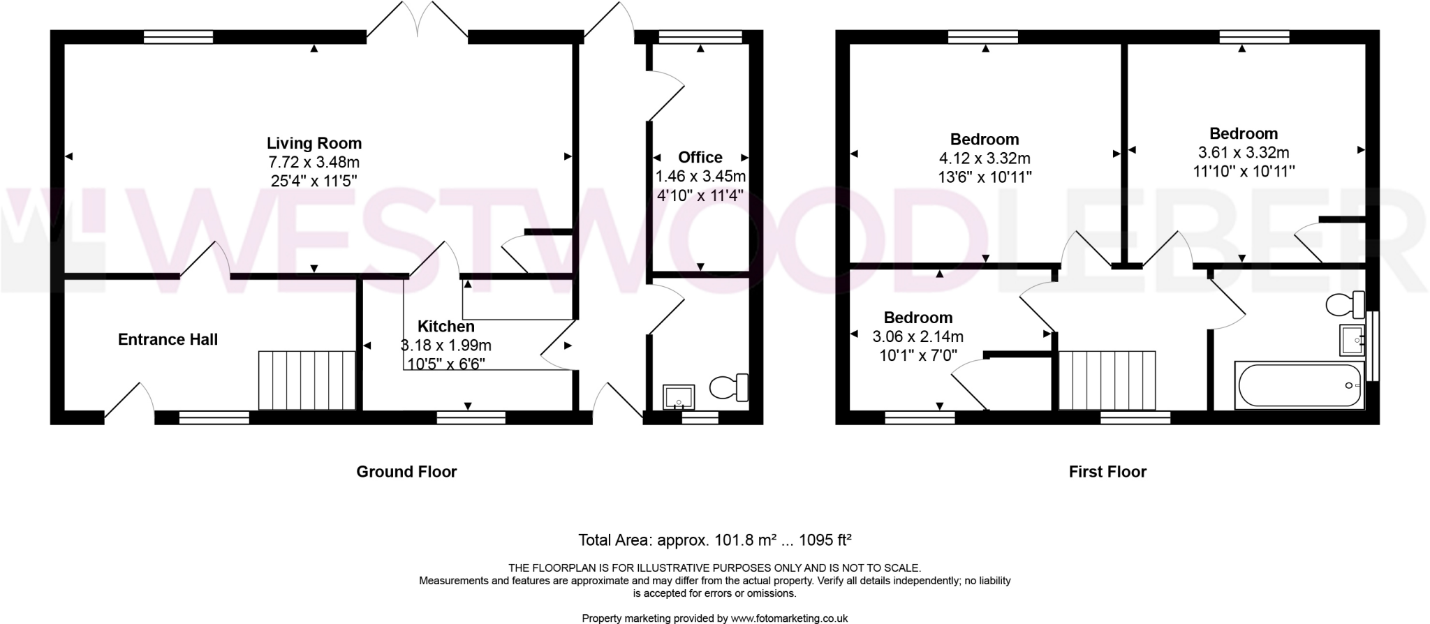 Hillside Crescent, Stanstead Abbotts floorplan